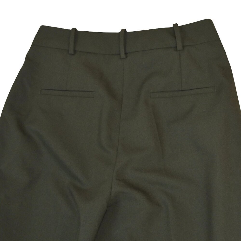 ZARA Green Straight Leg Trousers Size 30 Waist (L) Tailored Workwear - Picture 9 of 9